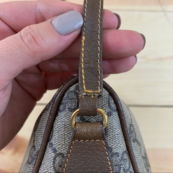 Gucci vintage coated monogram small purse bag - Picture 7 of 16